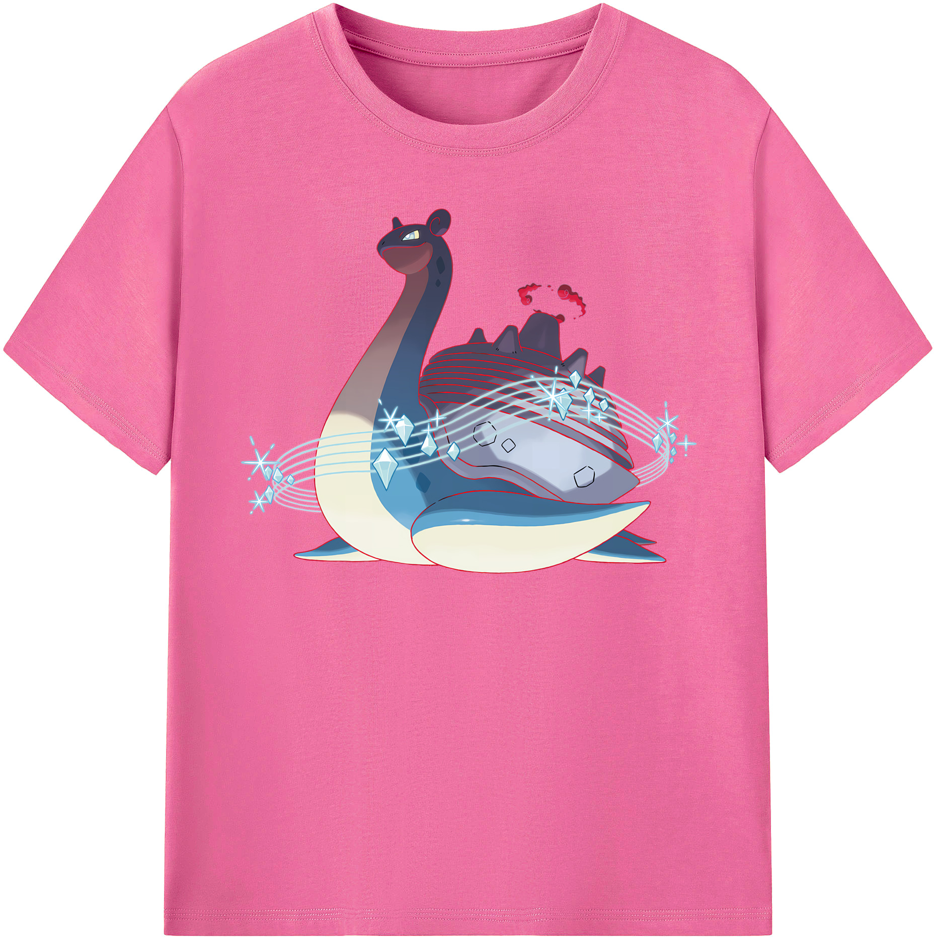 （画像用） ポケットモンスター Pokémon レディースカジュアルプリントTシャツ（綿100％）